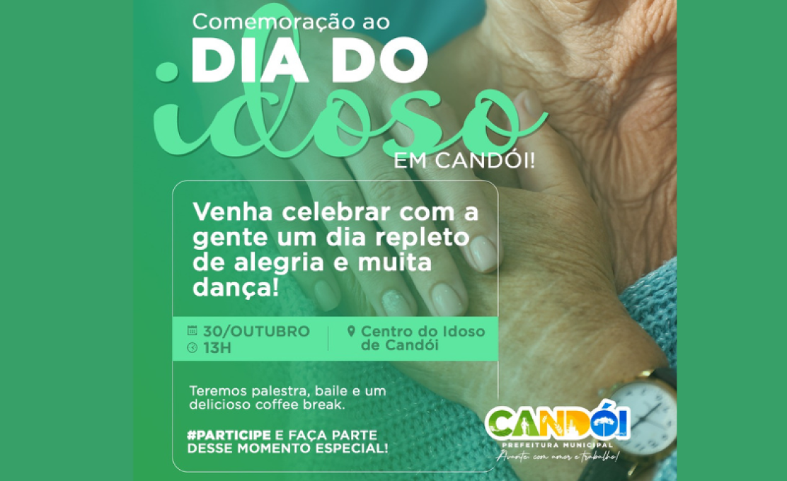 Prefeitura de Candói Promove Ação Comemorativa ao Dia do Idoso